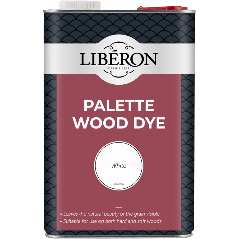 Liberon Palette Wood Dye, 250 mL, White