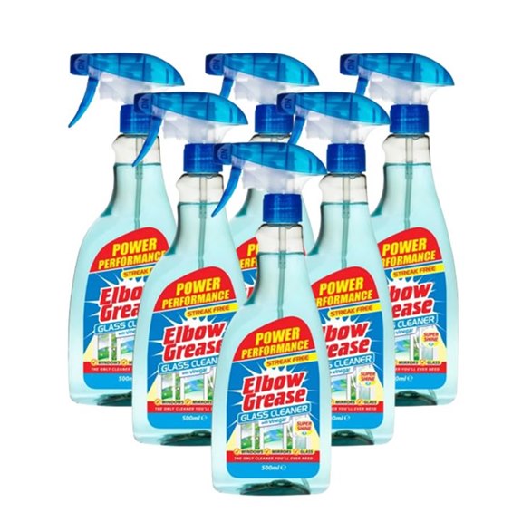 Elbow Grease Glass Cleaner with Vinegar 500ml