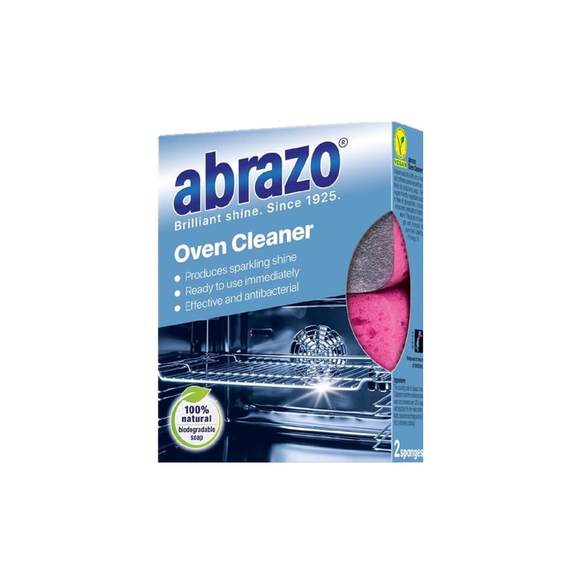 Abrazo Oven Cleaner  2 Sponges