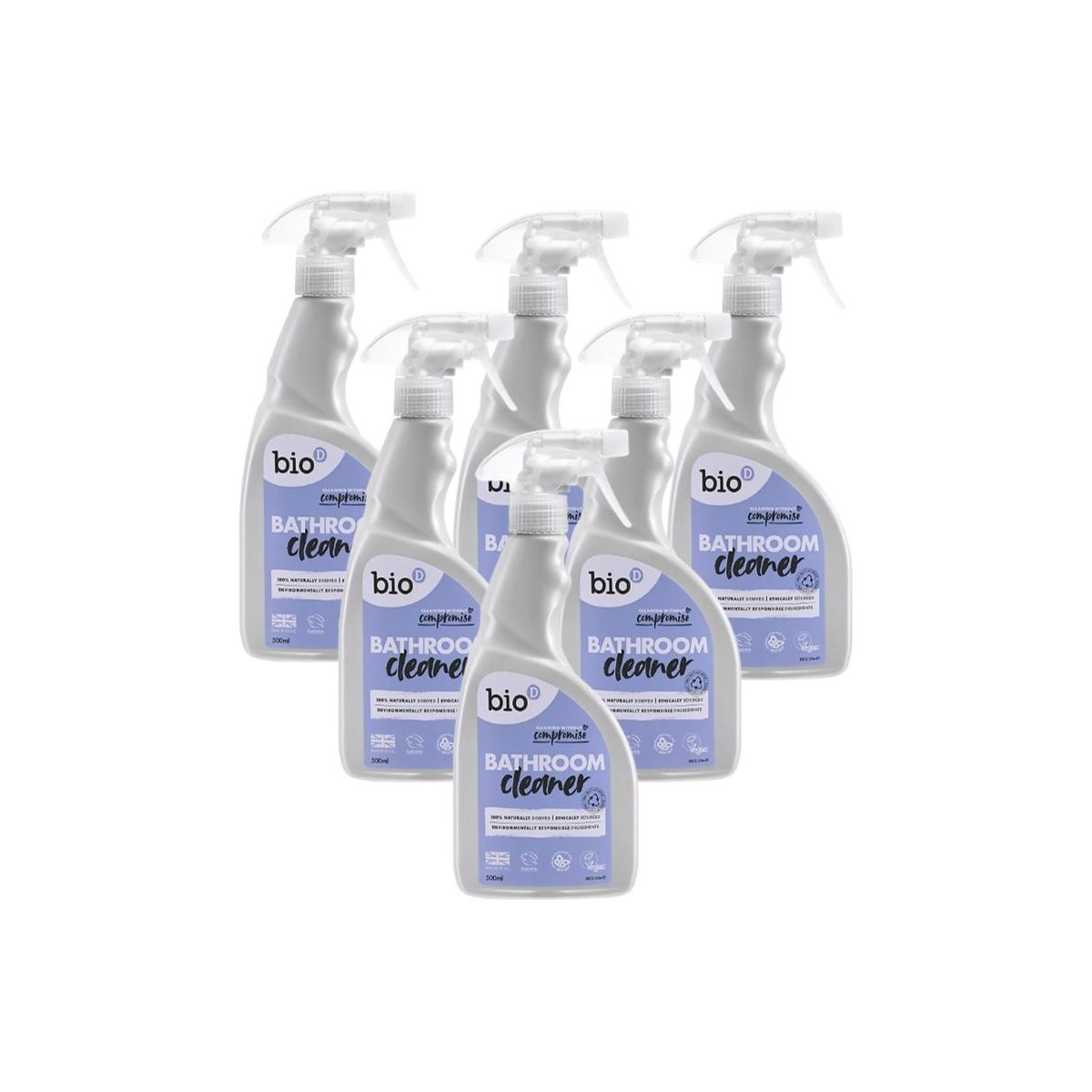 Case of 6 x Bio-D Bathroom Cleaner 500ml