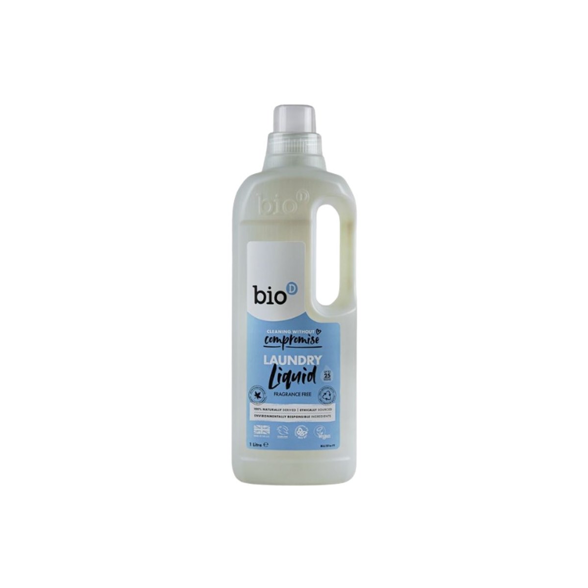 Bio D Laundy Liquid Fragrance Free 1L