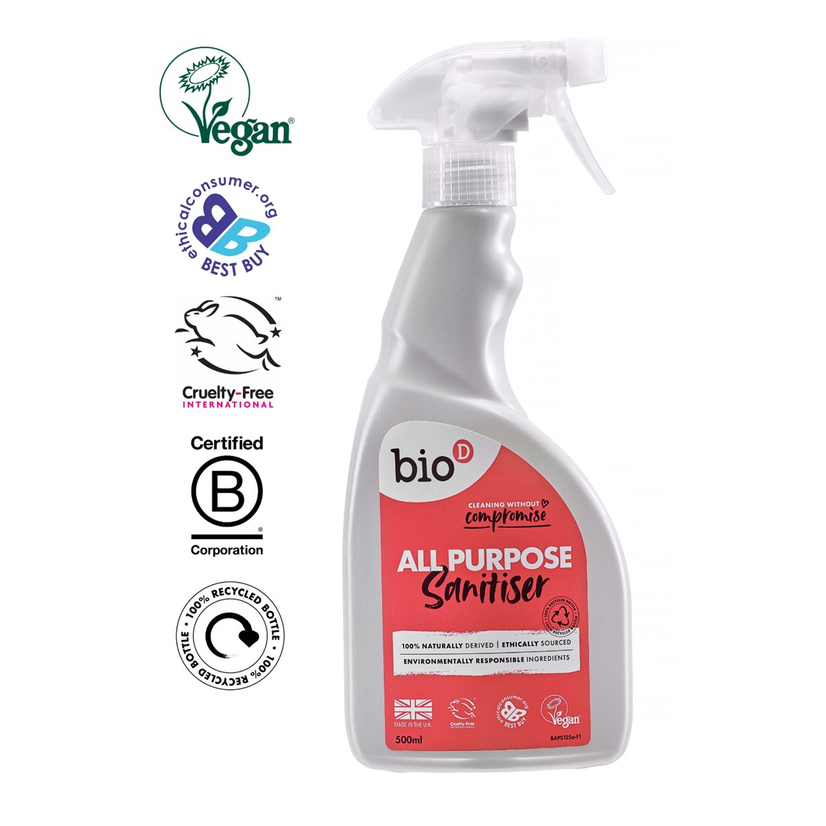 Bio-D Sanitiser Spray