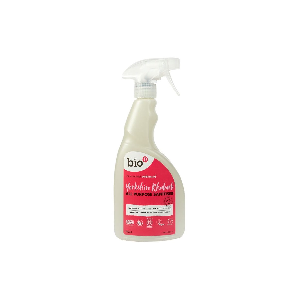 Bio-D Yorkshire Rhubarb All Purpose Sanitiser 500ml