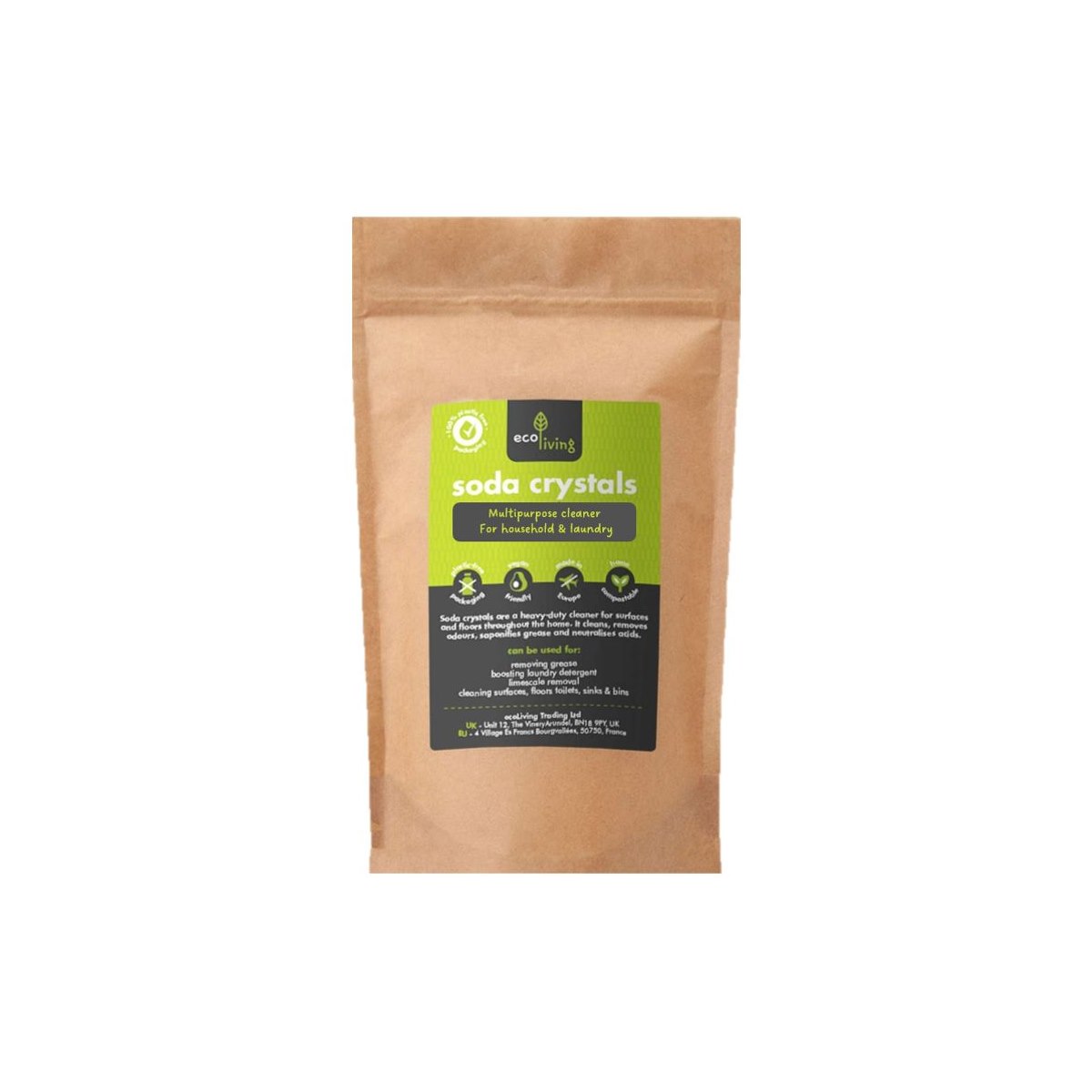 Eco Living Soda Crystals 750g