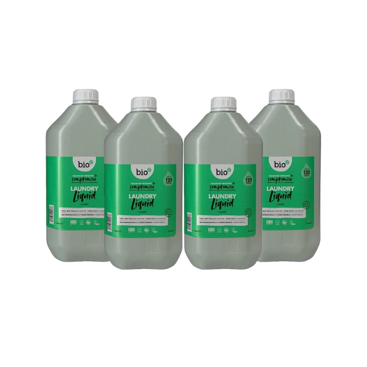 Case of 4 x Bio-D Laundry Liquid Juniper 5L