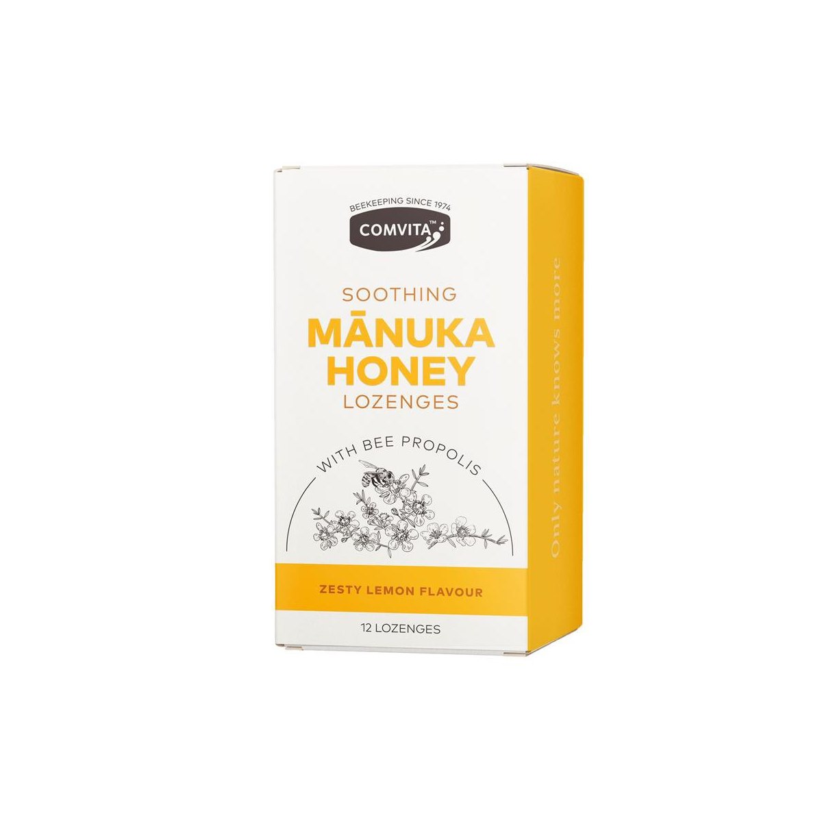 Comvita Soothing Manuka Honey Lozenges with Bee Propolis 12 Pack 