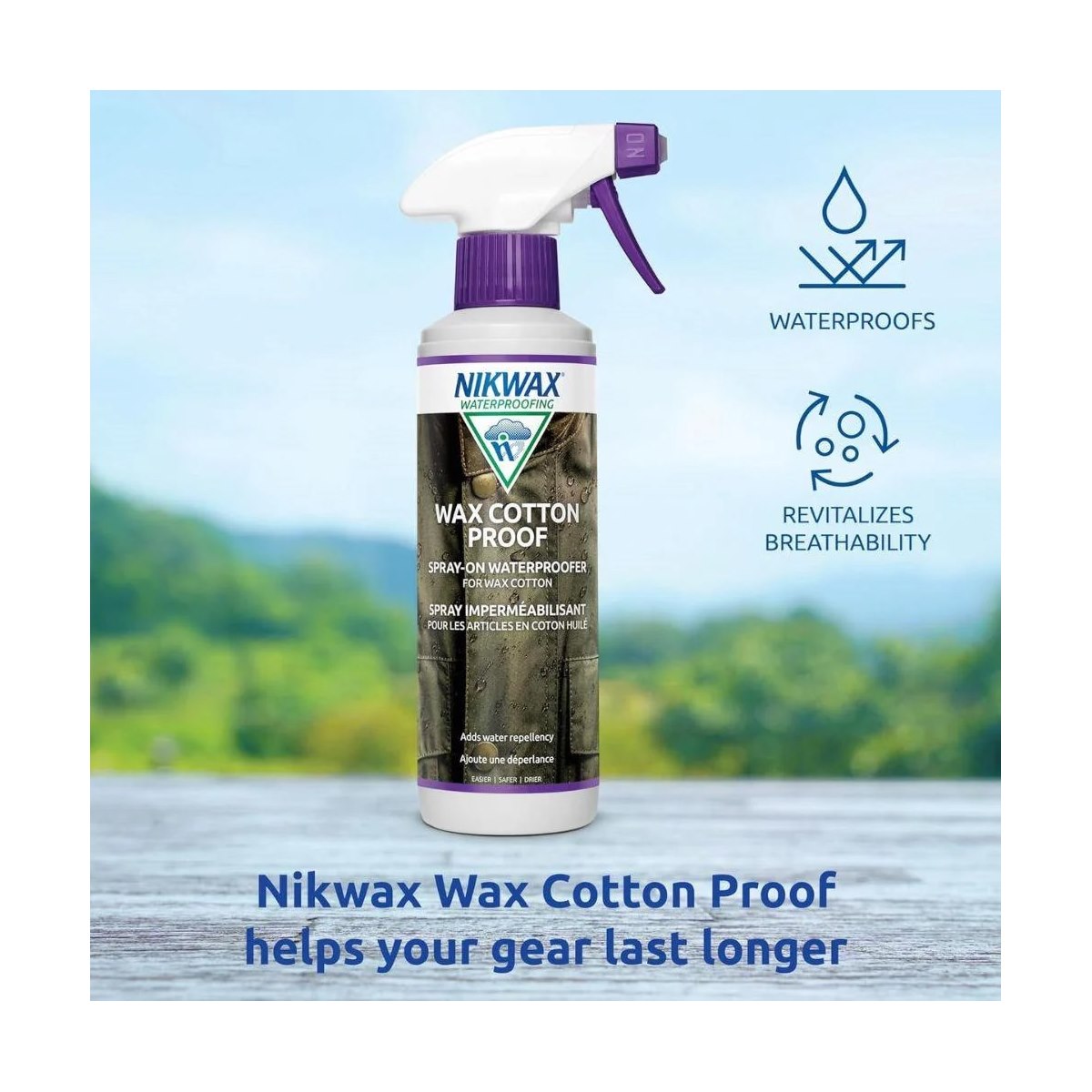 Waterproofer-spray-for-waxed-cotton