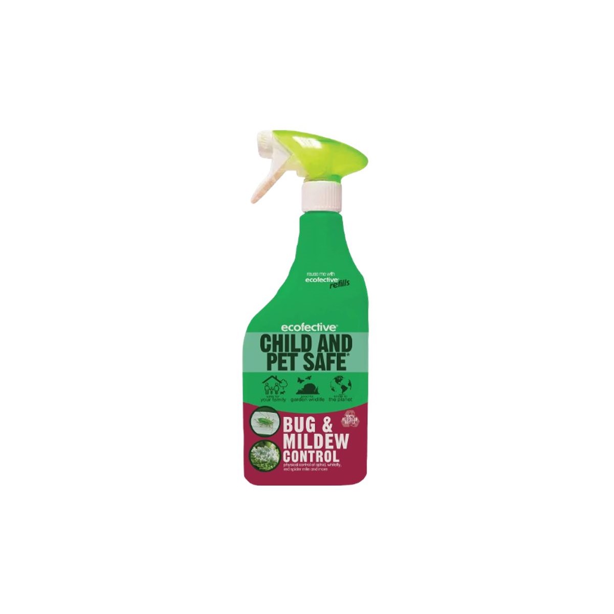 Ecofective Child and Pet Safe Bug and Mildew Control Spay 1 Litre