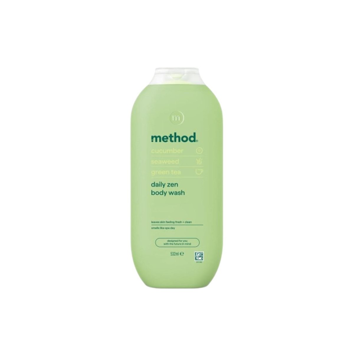 Method Daily Zen Body Wash With Cucumber, Seaweed and Green Tea 532ml