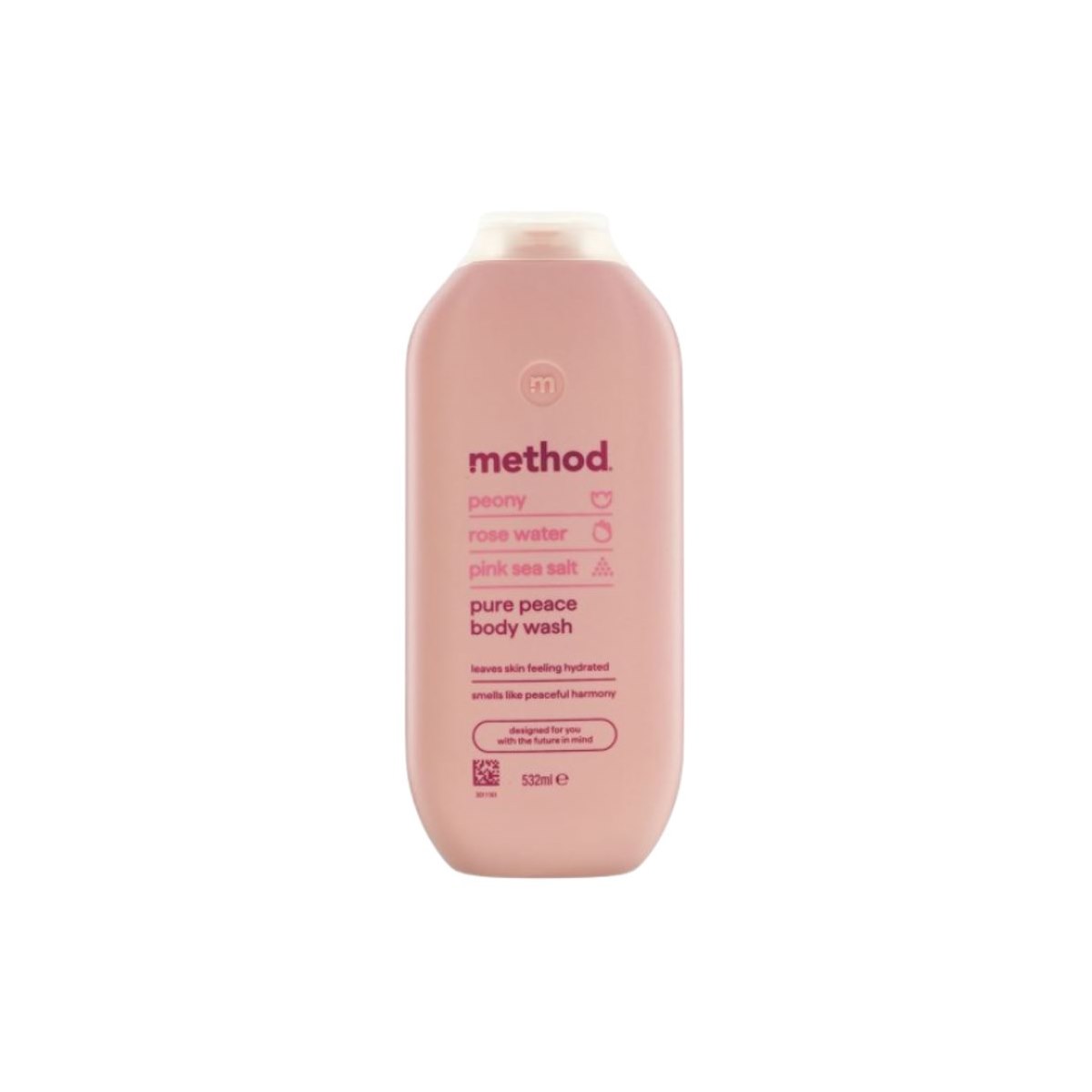 Method Bodywash Pure Peach 532ml