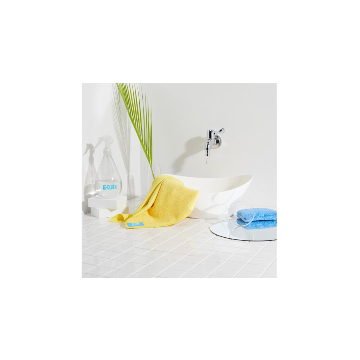 Bathroom cleaning cloth e-cloth