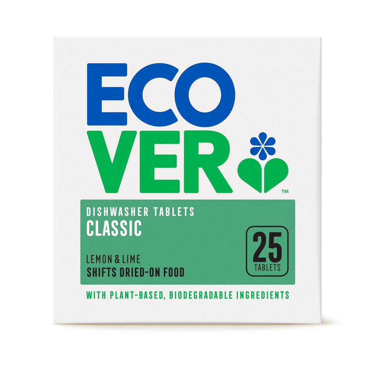 Ecover Classic Dishwasher Tablets 500g (25 Tablets)