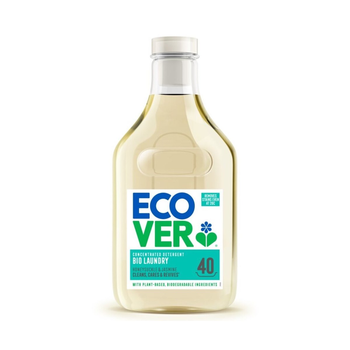 Ecover Concentrated Bio Laundry Liquid Honeysuckle and Jasmine 1.43 Litre