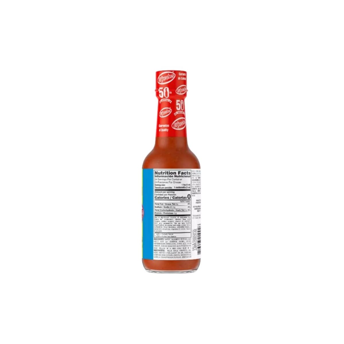 What is in the El Yucateco Red Habanero Hot Sauce Salsa 120ml