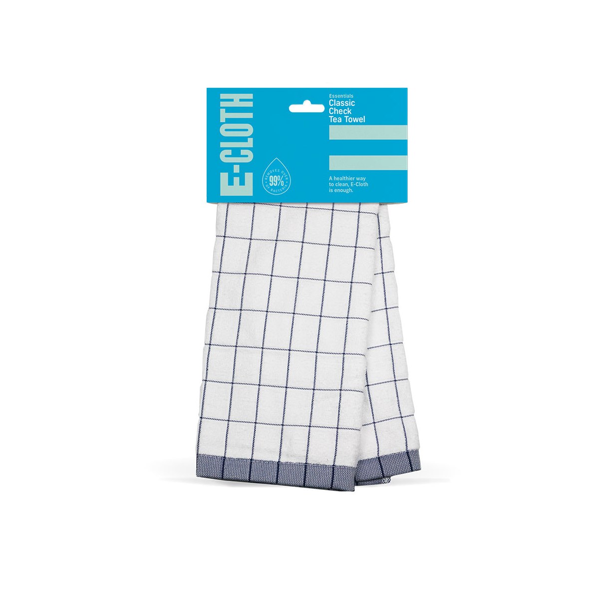 E-cloth Blue Tea Towel