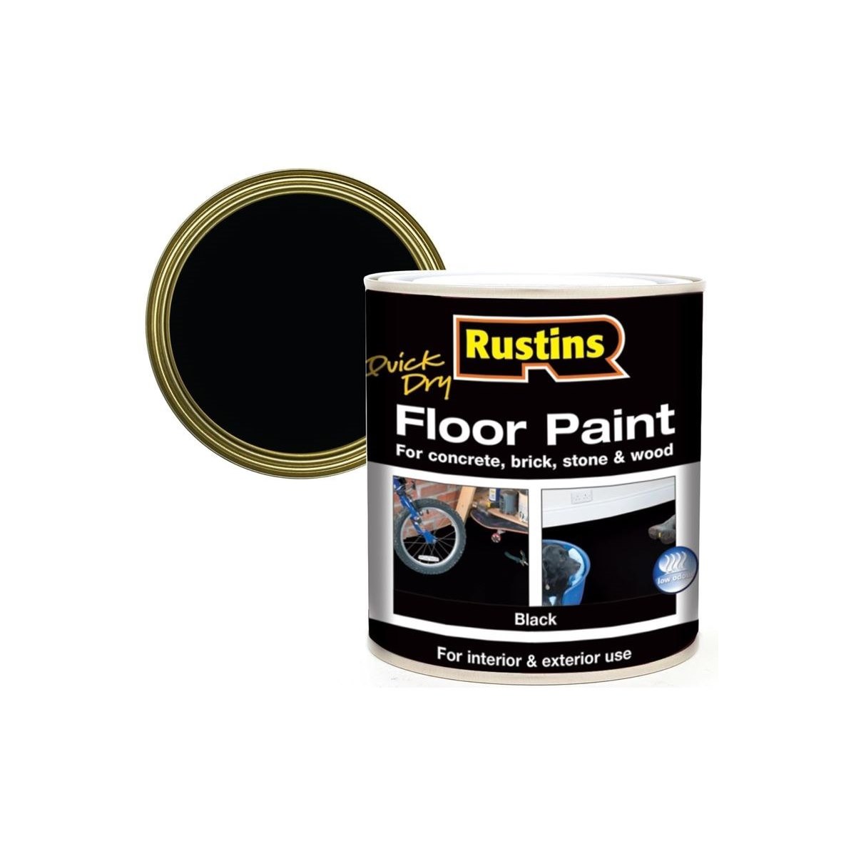 How to Use Rustins Floor Paint Black