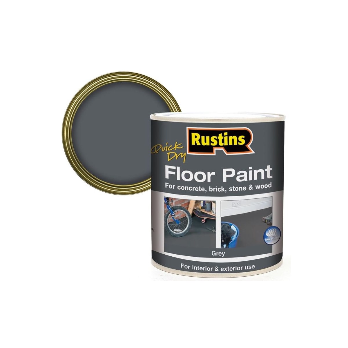 How to Use Rustins Floor Paint Grey