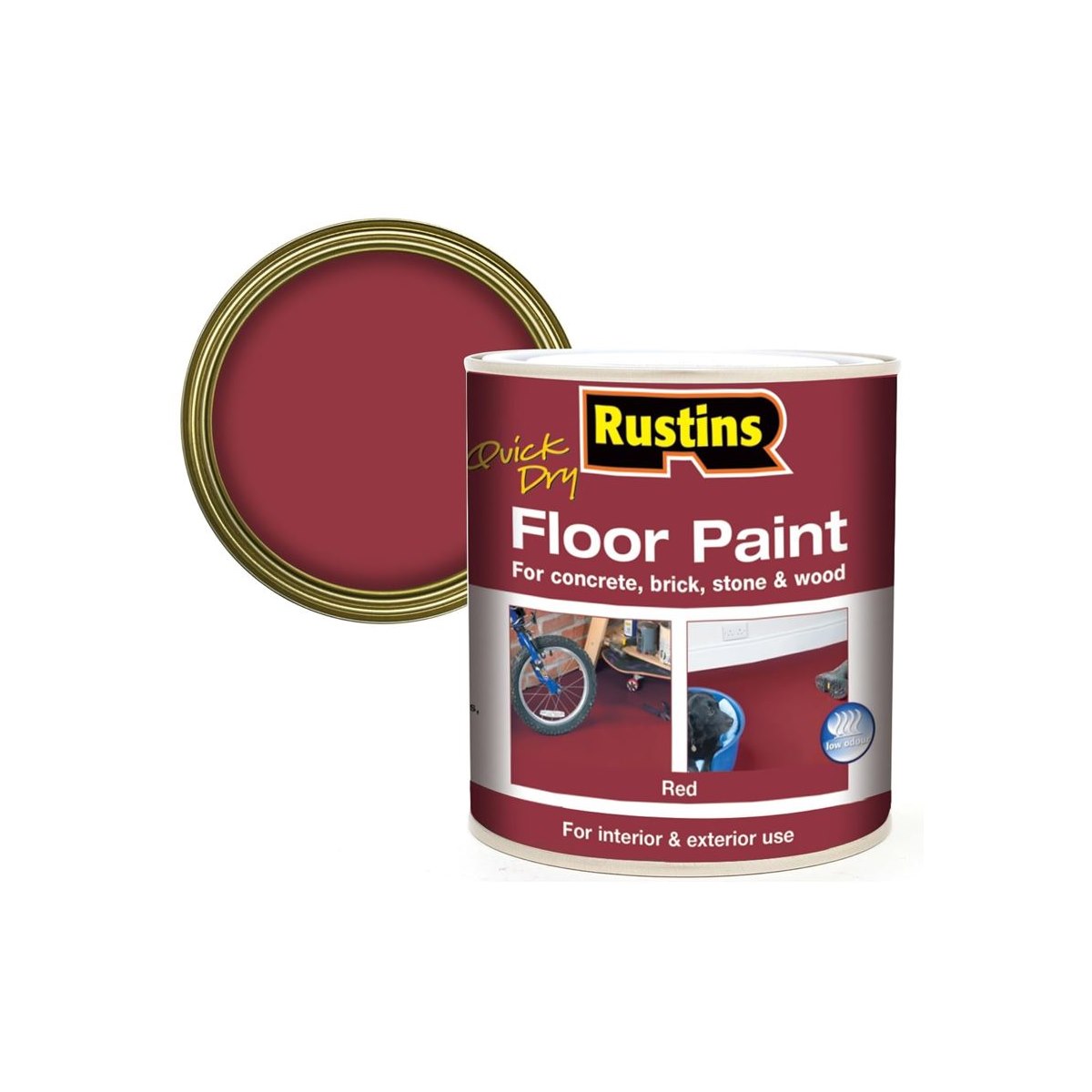 How to Use Rustins Floor Paint Red