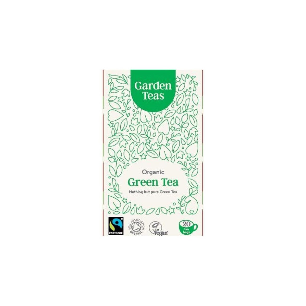 Garden Teas Green Tea 20 Bags