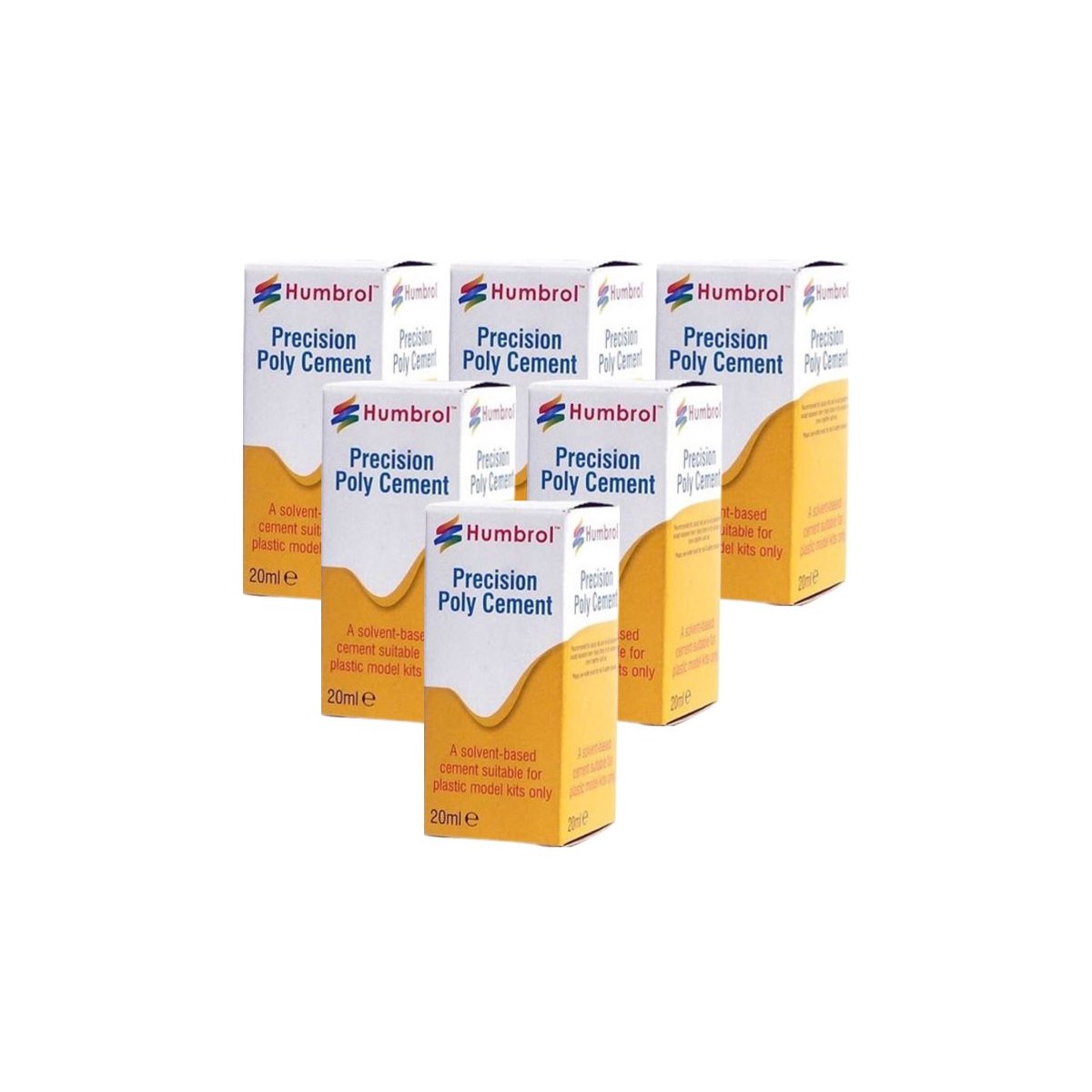 Case of 6 x Precision Poly Cement 20ml