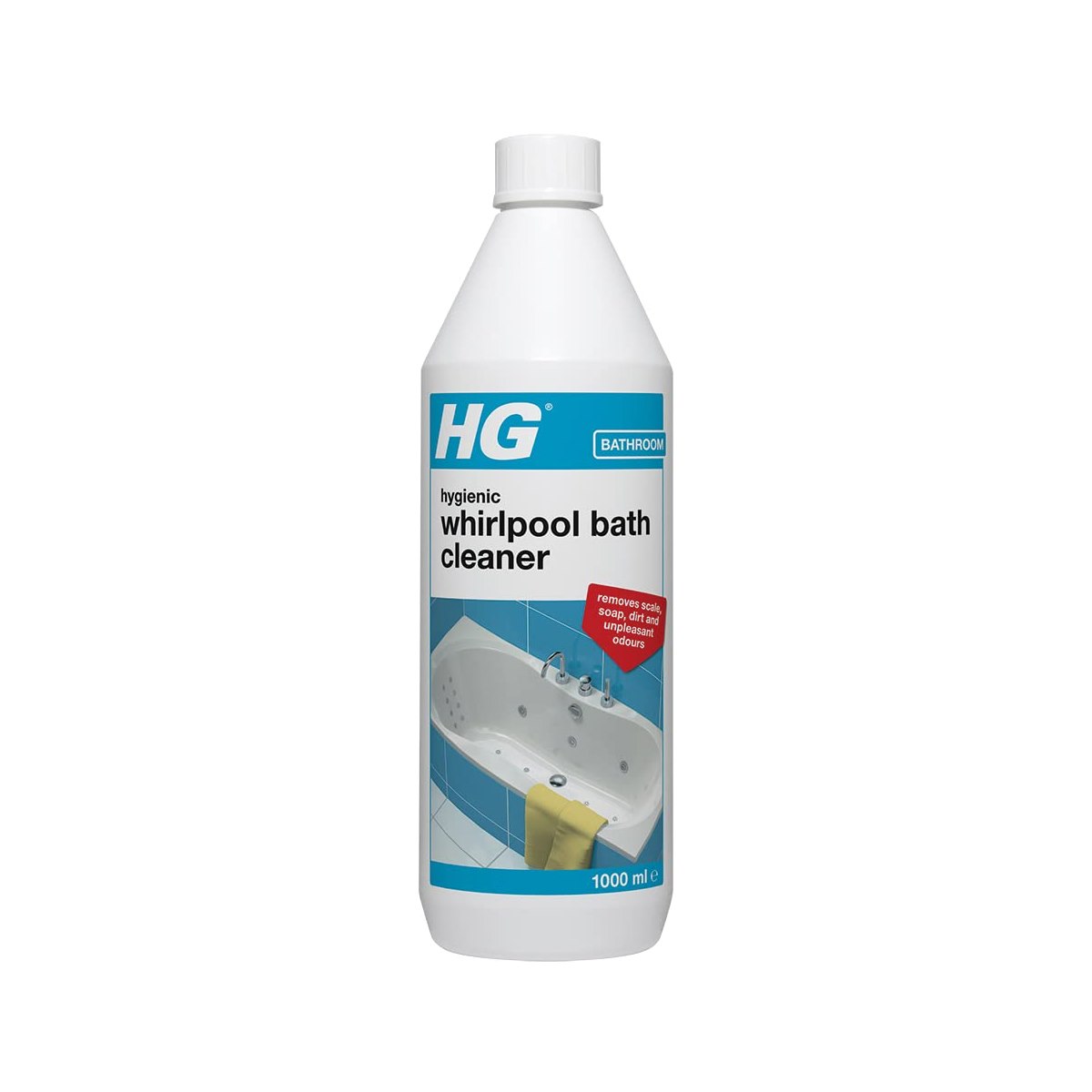 HG Hygienic Whirlpool Bath Cleaner 1 Litre