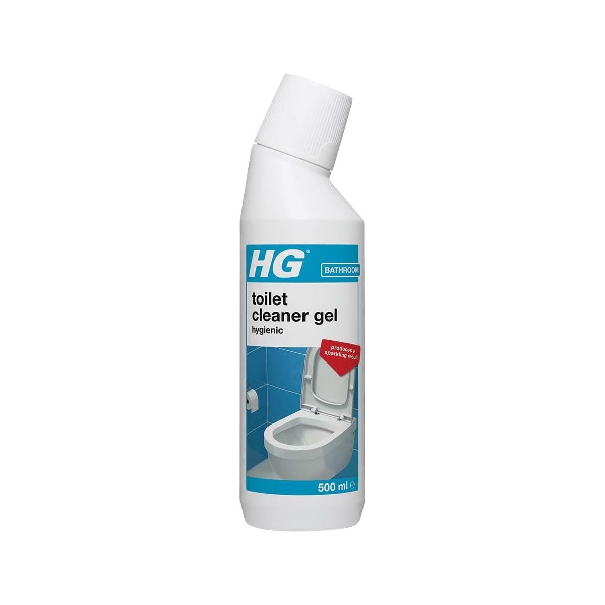 HG Hygienic Toilet Cleaner Gel 500ml