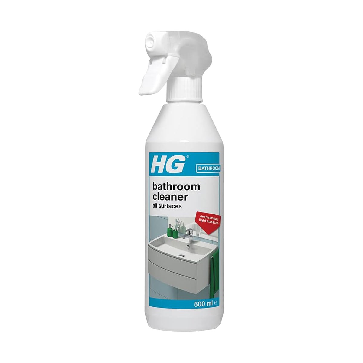 HG Bathroom Cleaner All Surfaces Spray 500ml