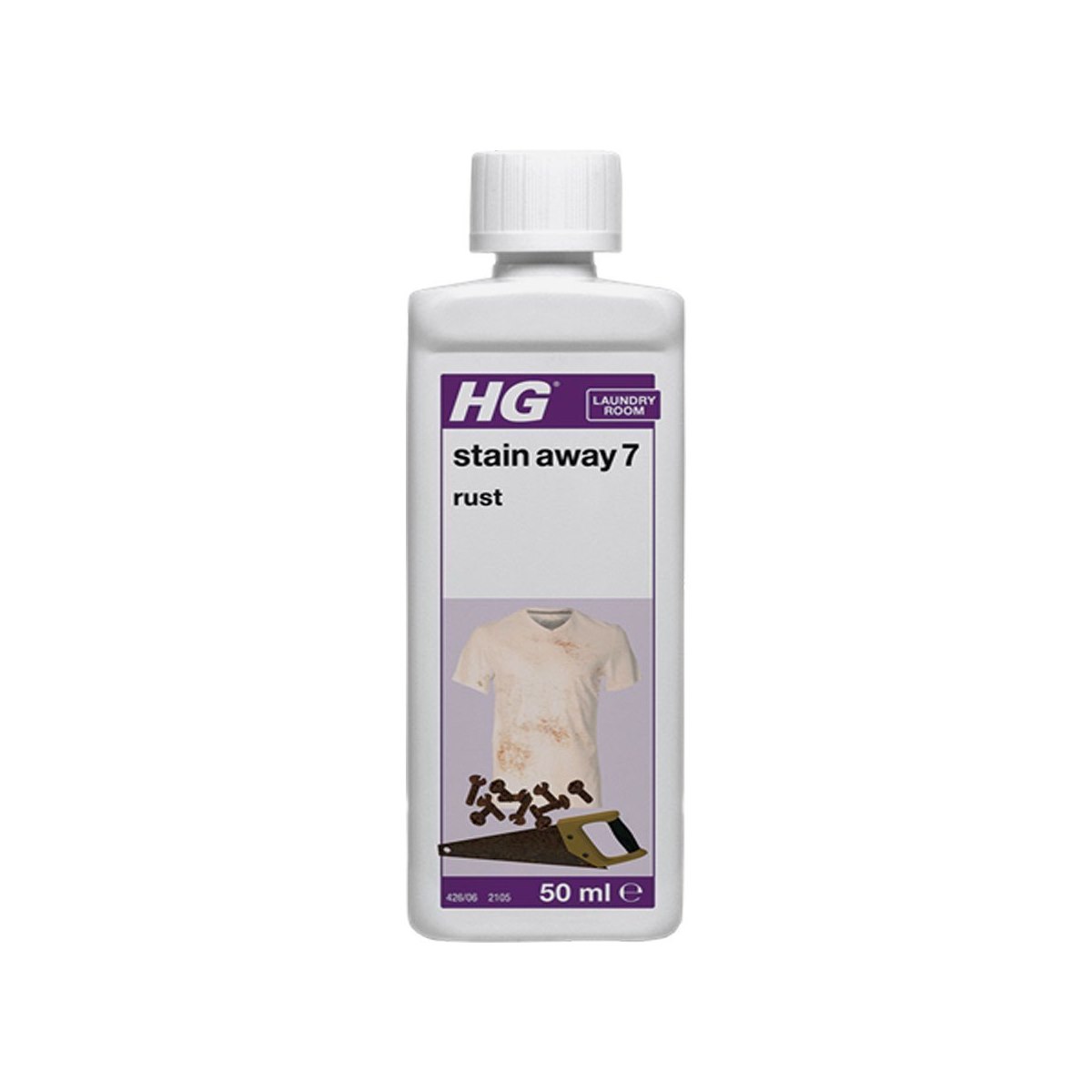 Hg Stain Away 7 Rust 50ml