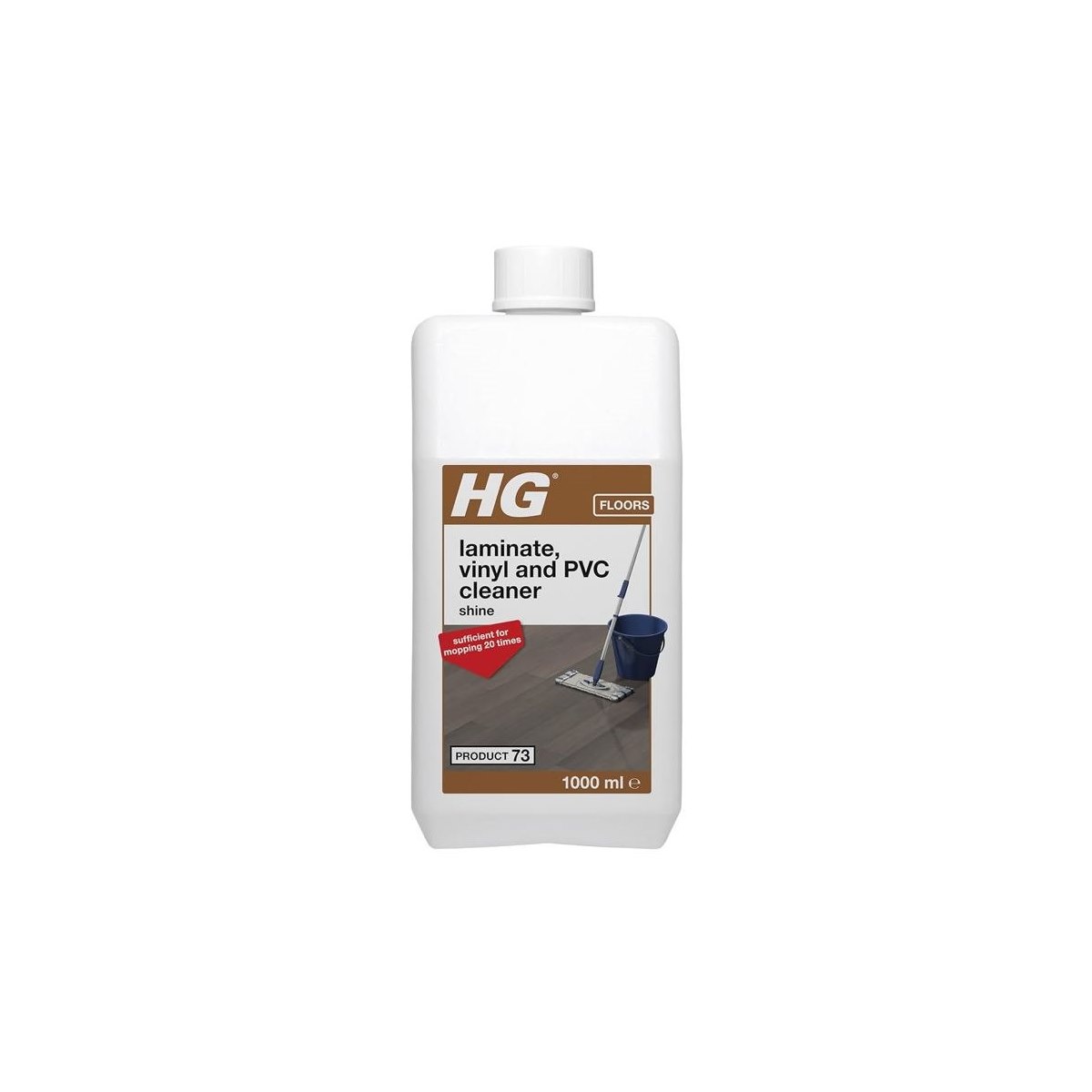 HG Laminate, Vinyl and PVC Cleaner Shine 1 Litre Product 73