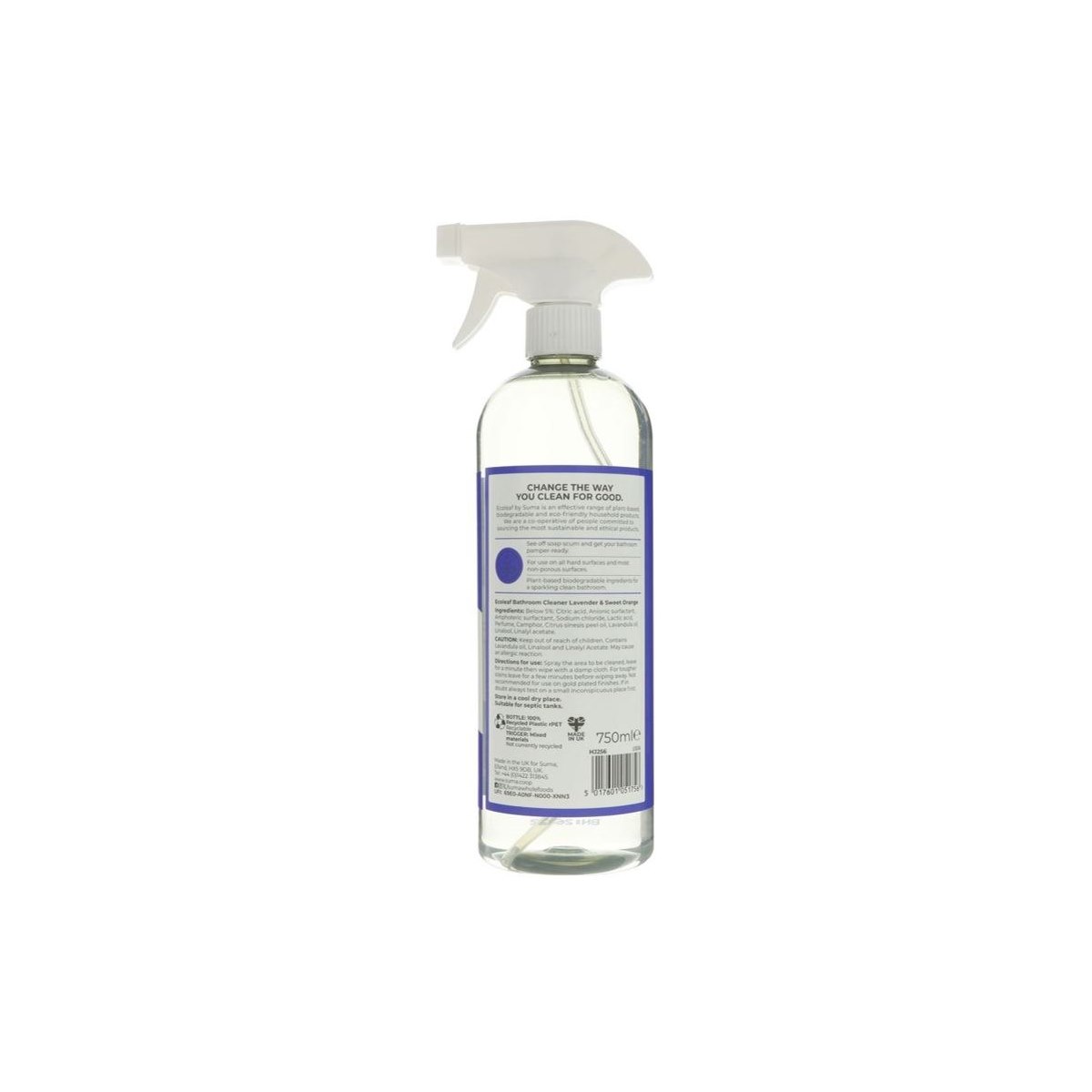 How to use Ecoleaf Bathroom Cleaner Lavender and Sweet Orange 750ml