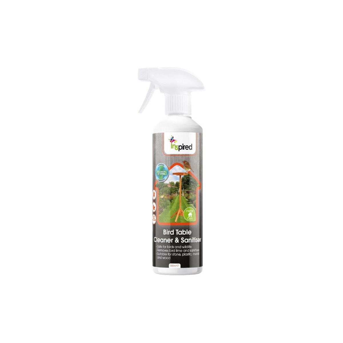 Inspired Bird Table Cleaner and Sanitiser 500ml