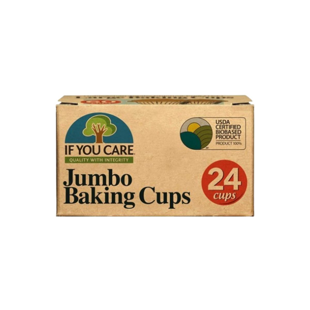 If You Care Jumbo Baking Cups Pack of 24