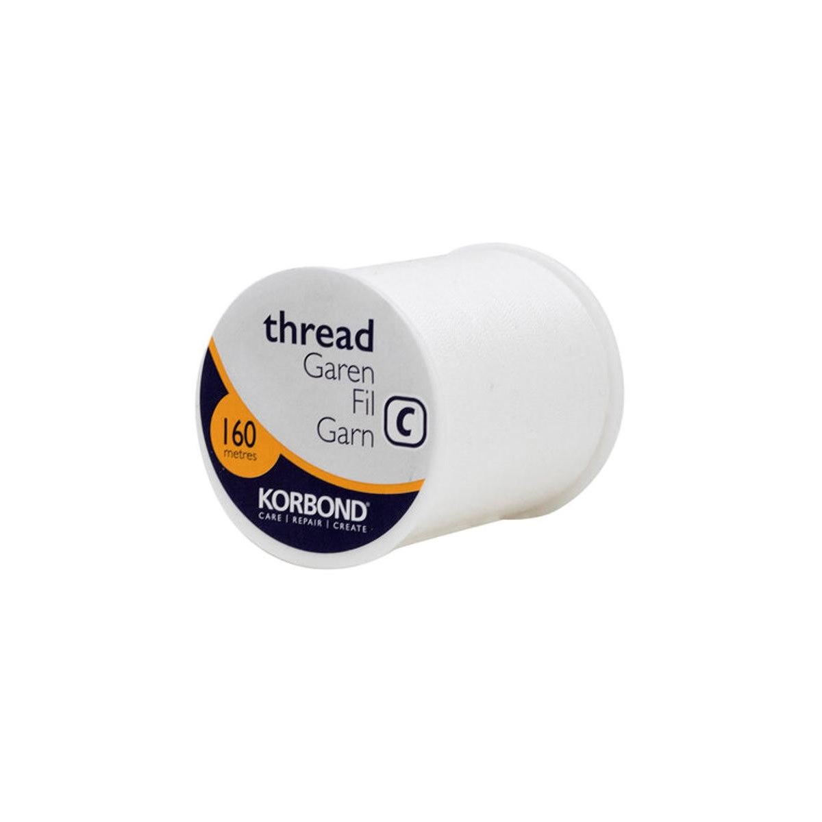 Korbond Polyester Thread 160m White