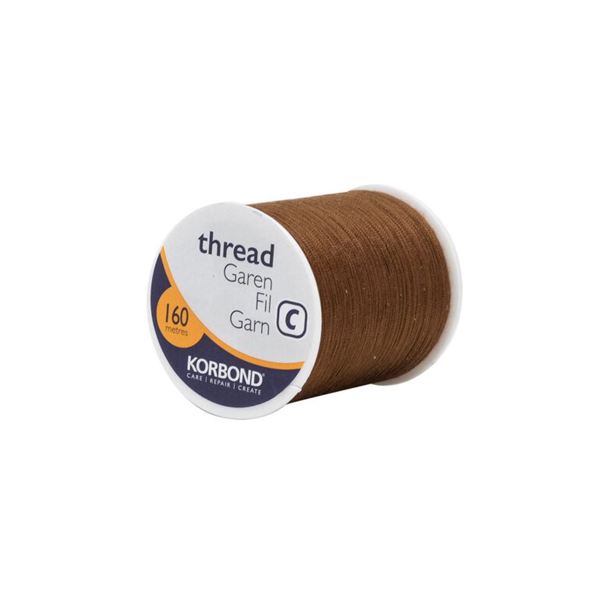 Korbond Polyester Thread 160m Chestnut