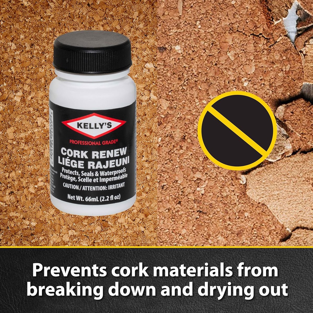 How to prevent cork from drying out