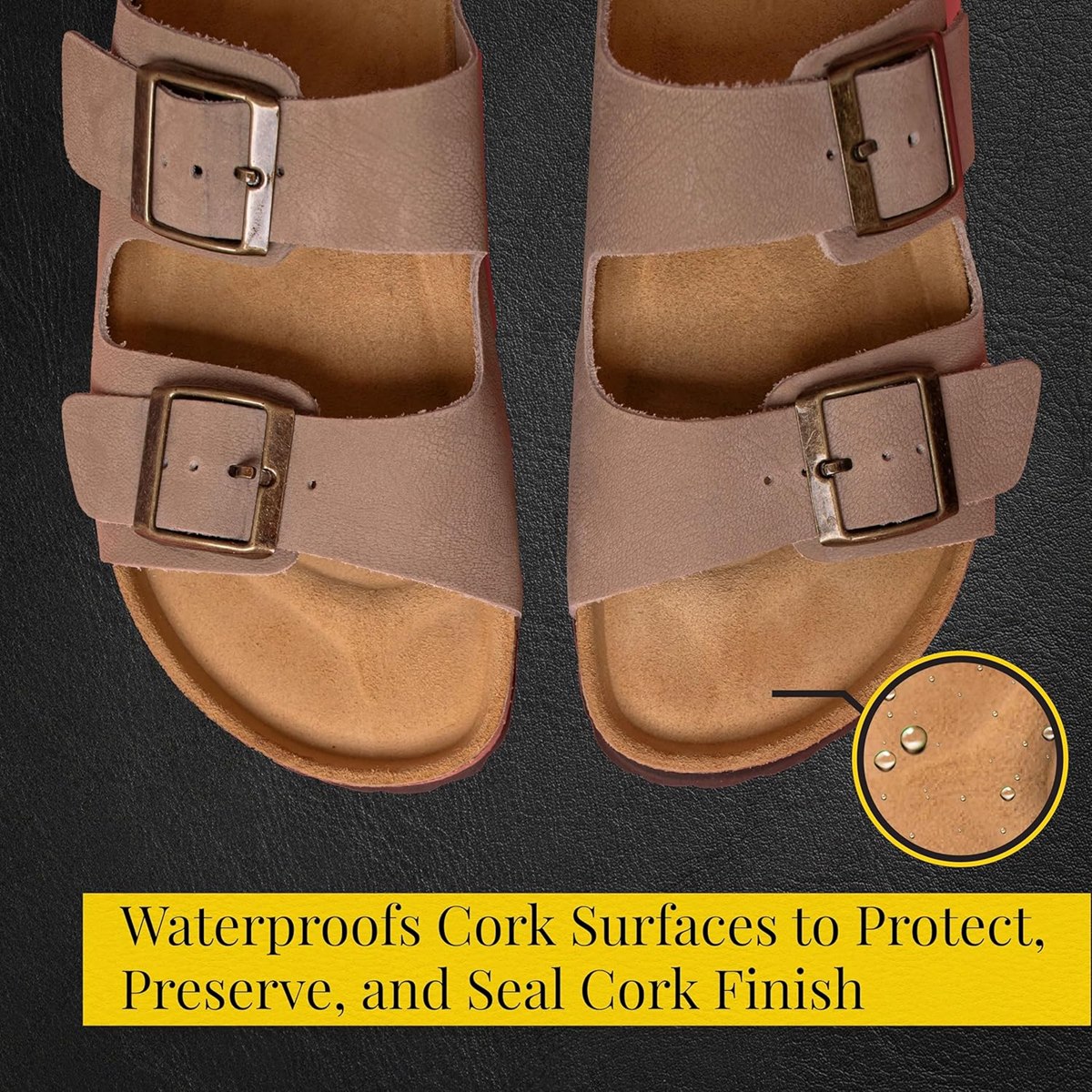 how to seal and protect birkenstock cork soles