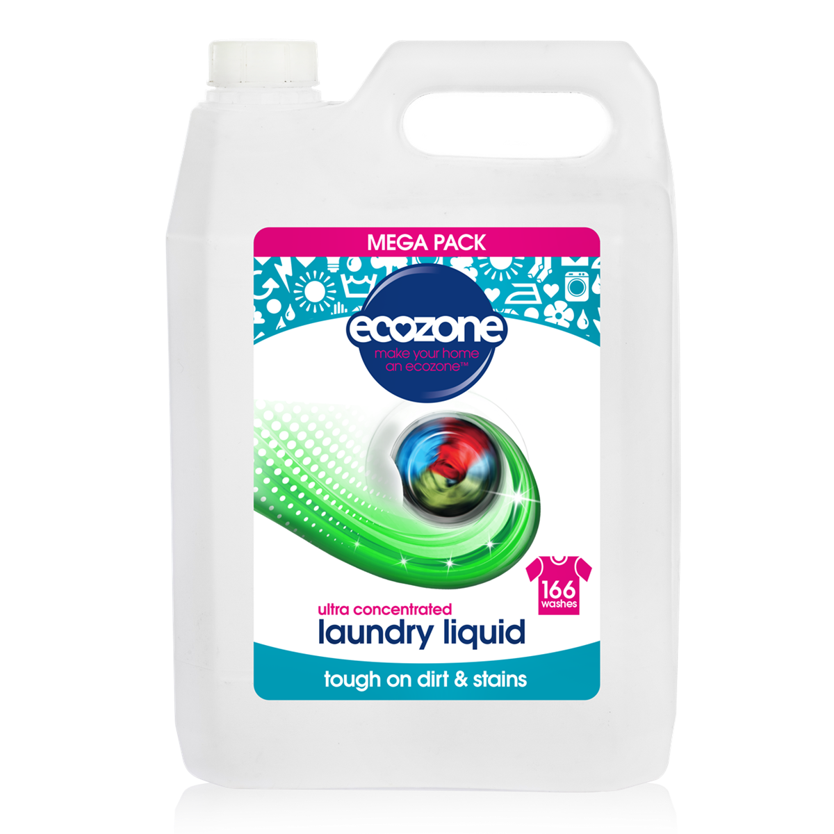 Ecozone Ultra Concentrated Bio Laundry Liquid 5 Litre