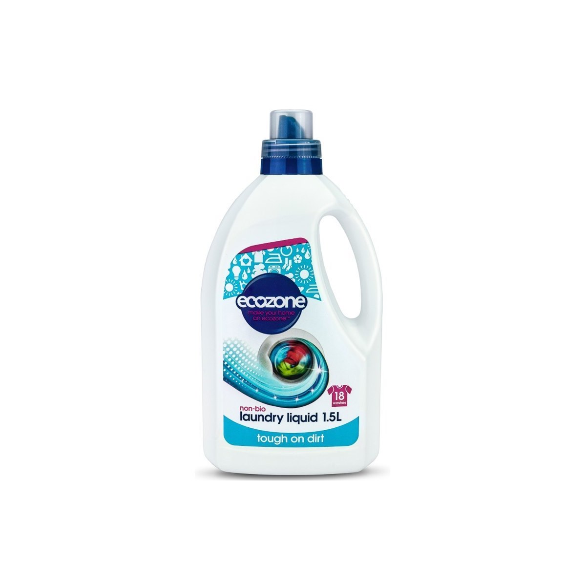 Ecozone Non-Bio Laundry Liquid 1.5 Litres 18 Washes