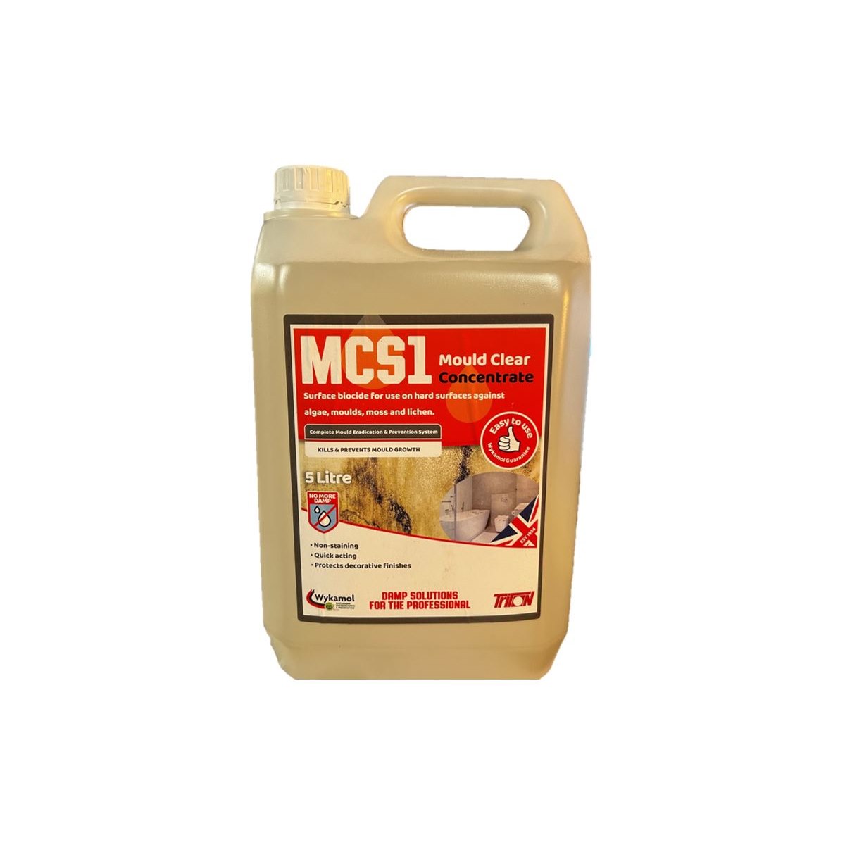 Wykamol MCS1 No More Mould Solution Concentrate 5 Litre