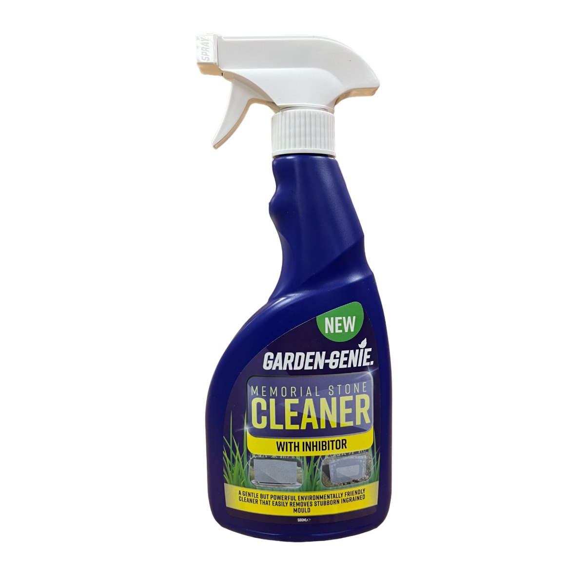 Garden Genie Memorial Stone Cleaner with Algae Inhibitor 500ml