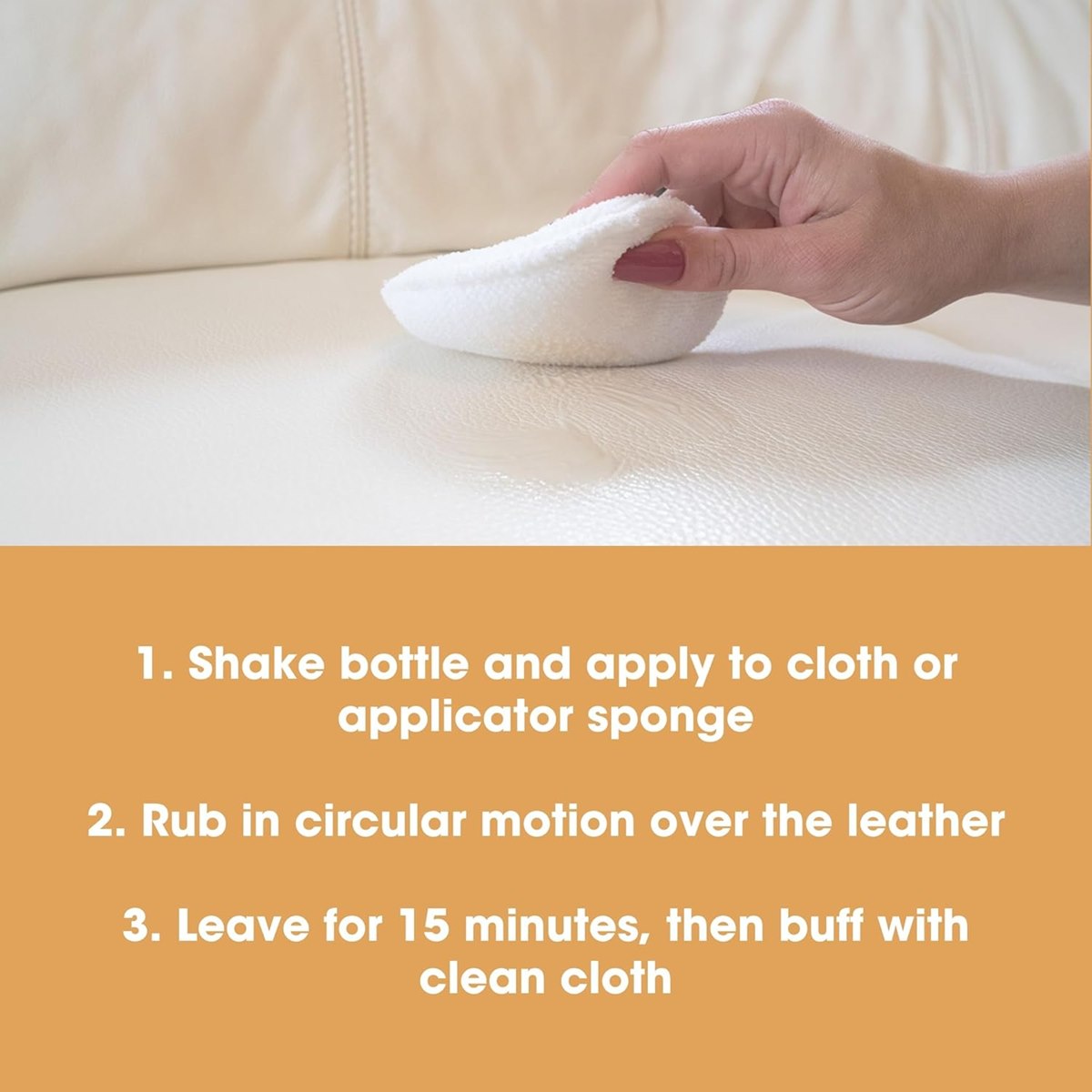 Furniture Clinic leather protection cream usage instructions