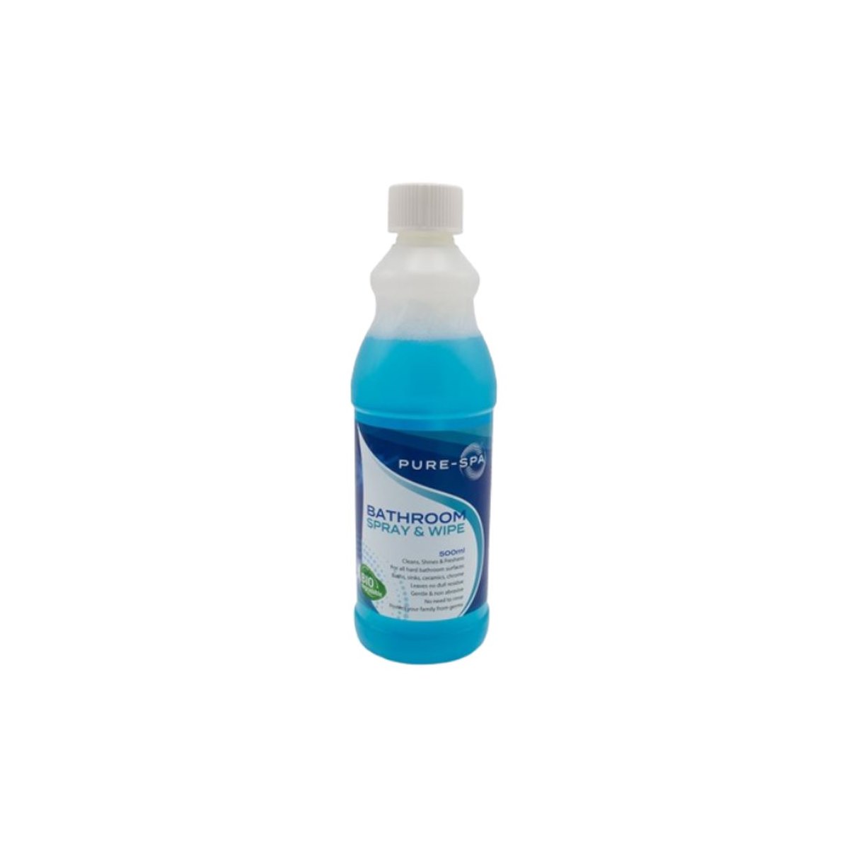 Pure Spa Bathroom and Whirlpool Anti-Bacterial Spray and Wipe 500ml