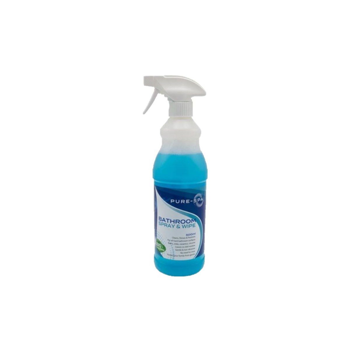 Pure Spa Bathroom and Whirlpool Anti-Bacterial Spray and Wipe 500ml