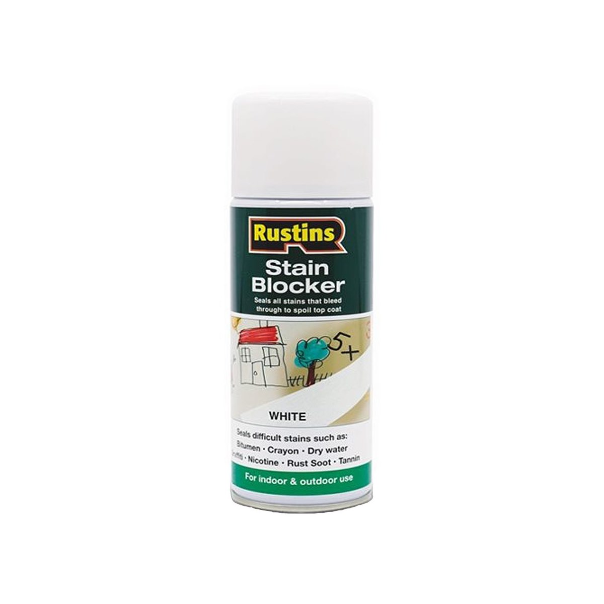 Rustins Stain Blocker White 400ml