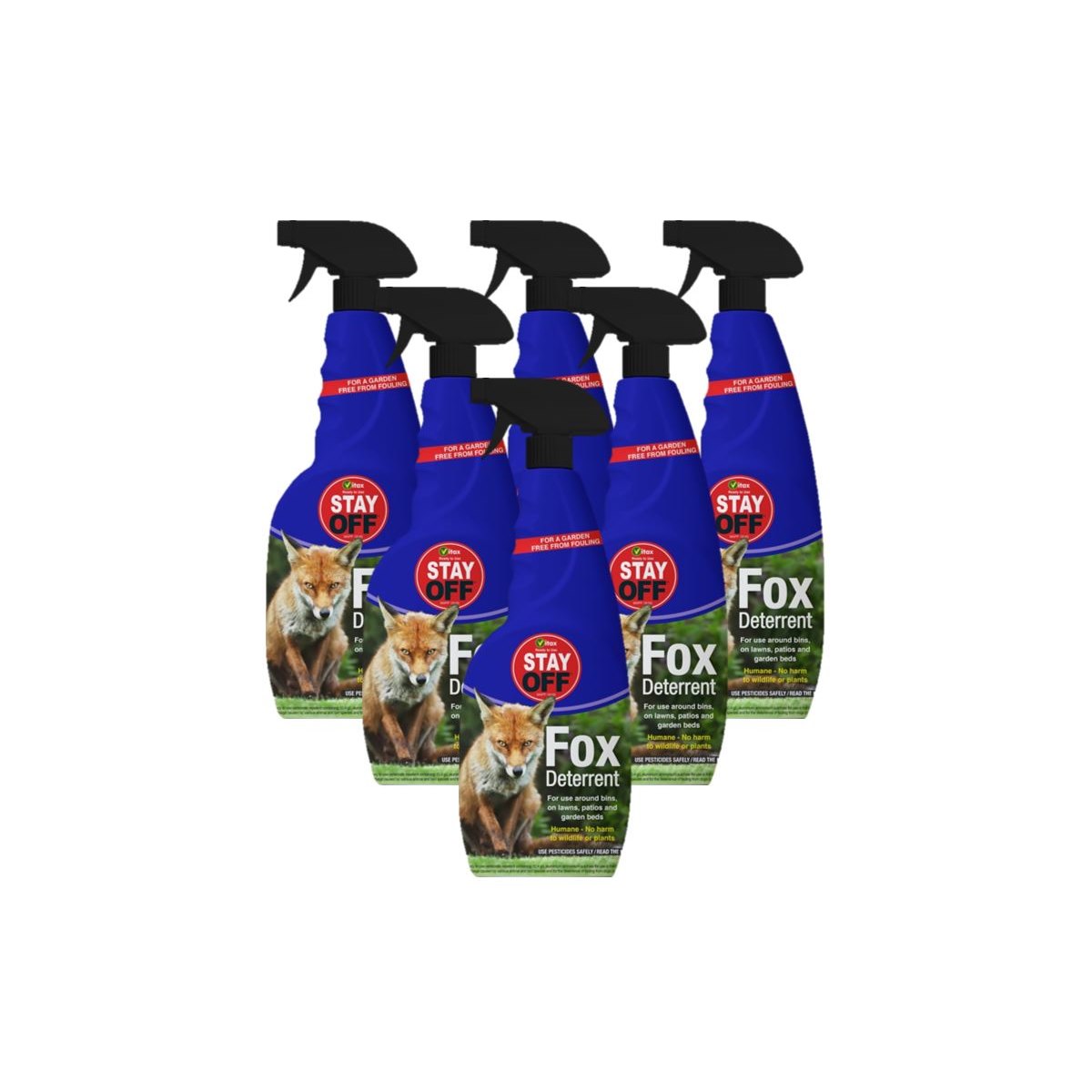 Case of 6 x Stay Off Fox Deterrent 750ml