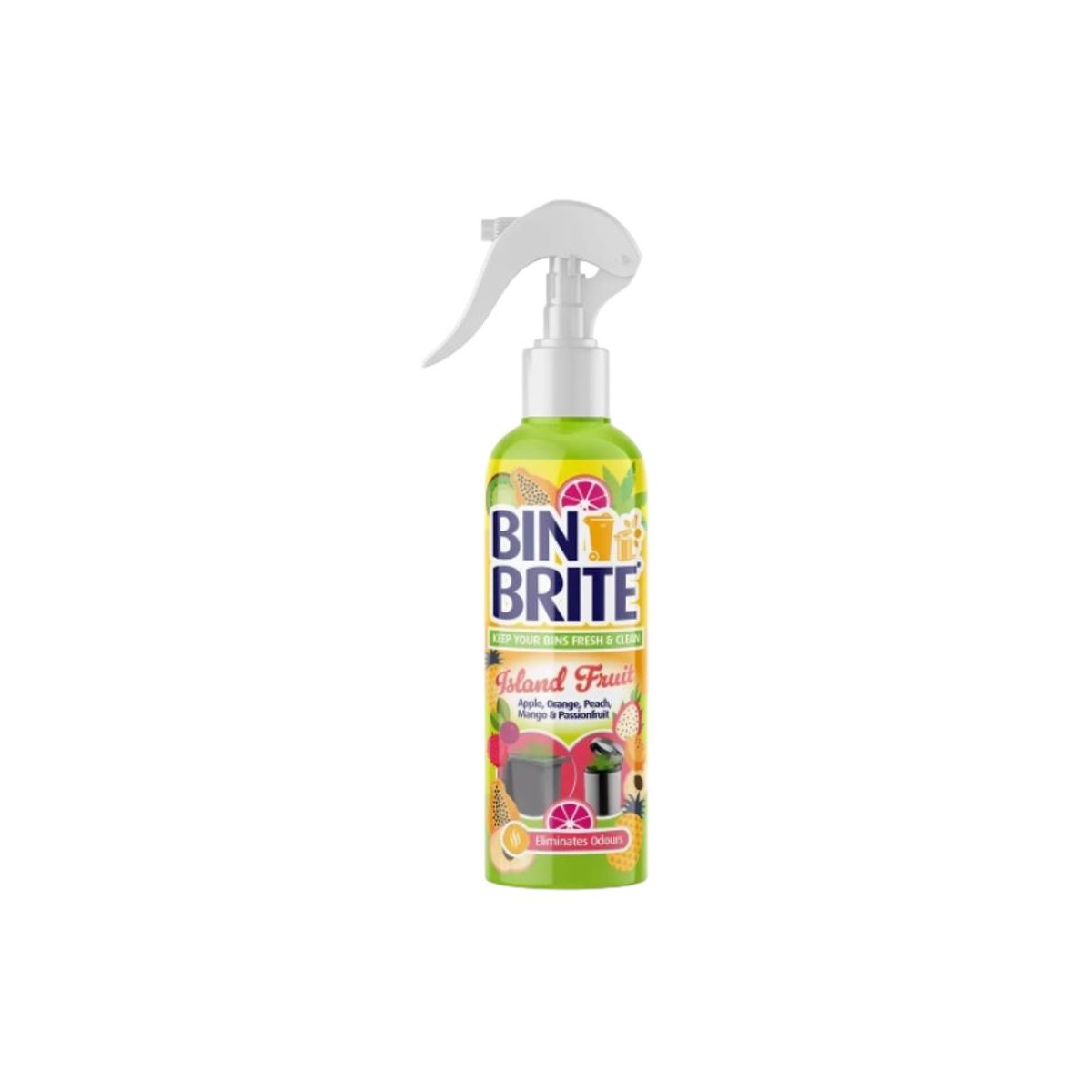 Bin Brite Odour Eliminator Island Fruits 400ml