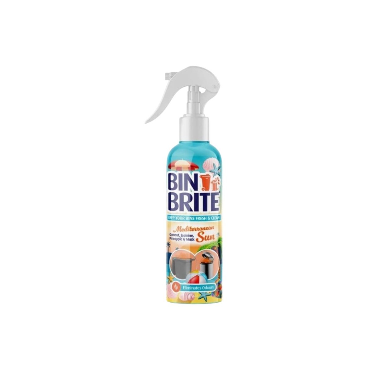 Bin Brite Odour Eliminator Mediterranean Sun 400ml