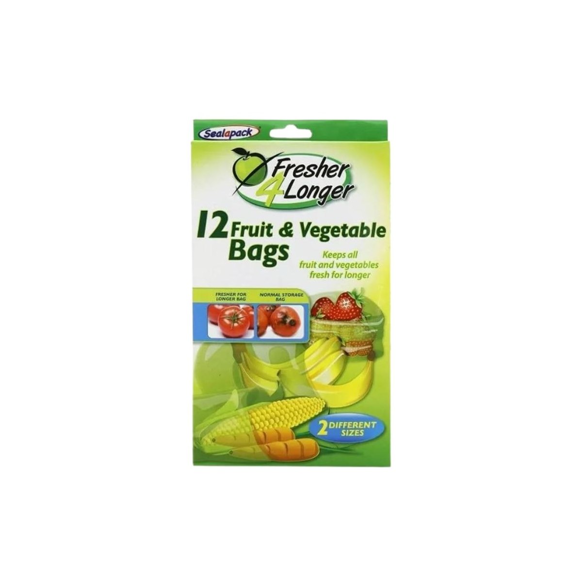 Fresher for Longer Fruit and Vegetable Bags x 12