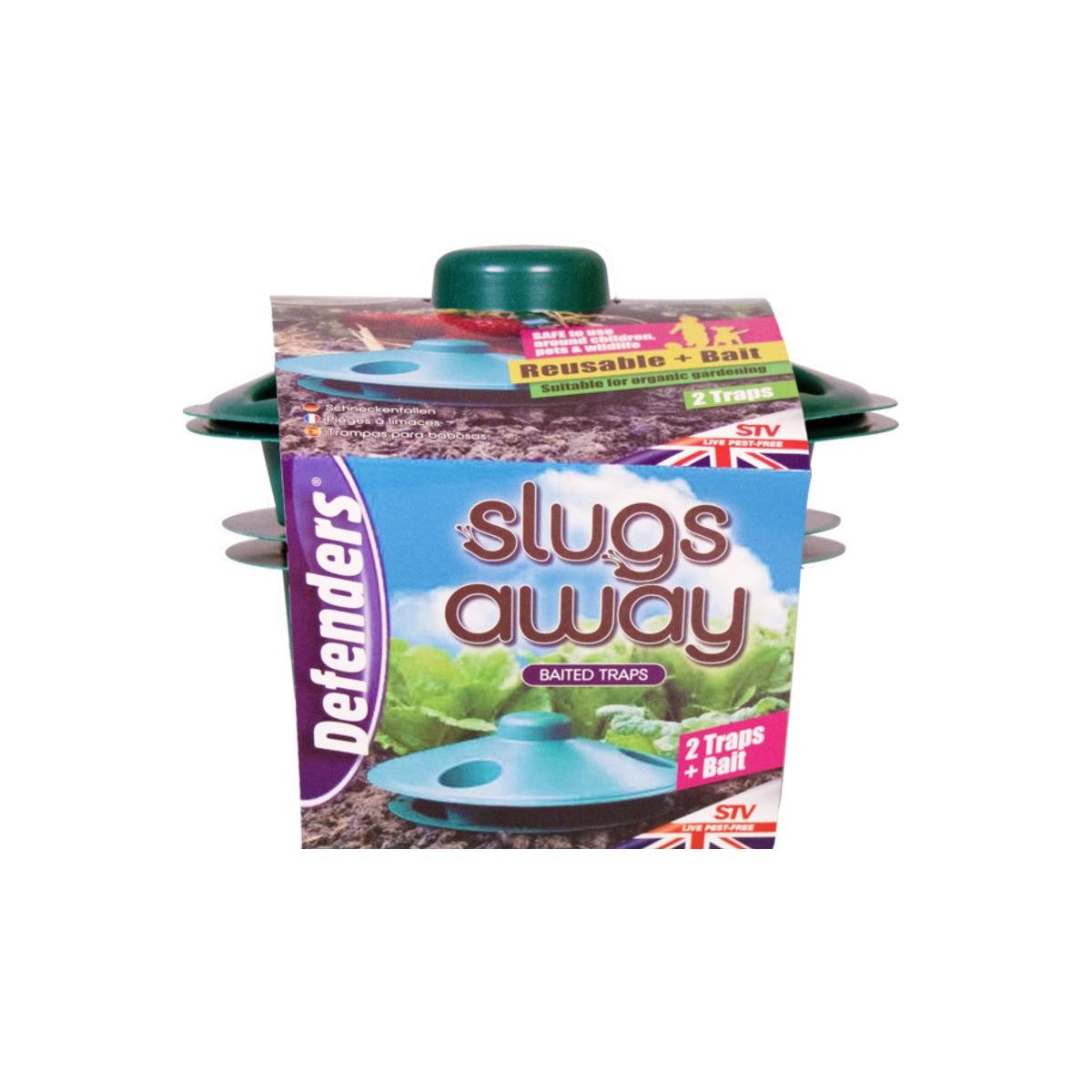 Defenders Slug Traps Twin Pack