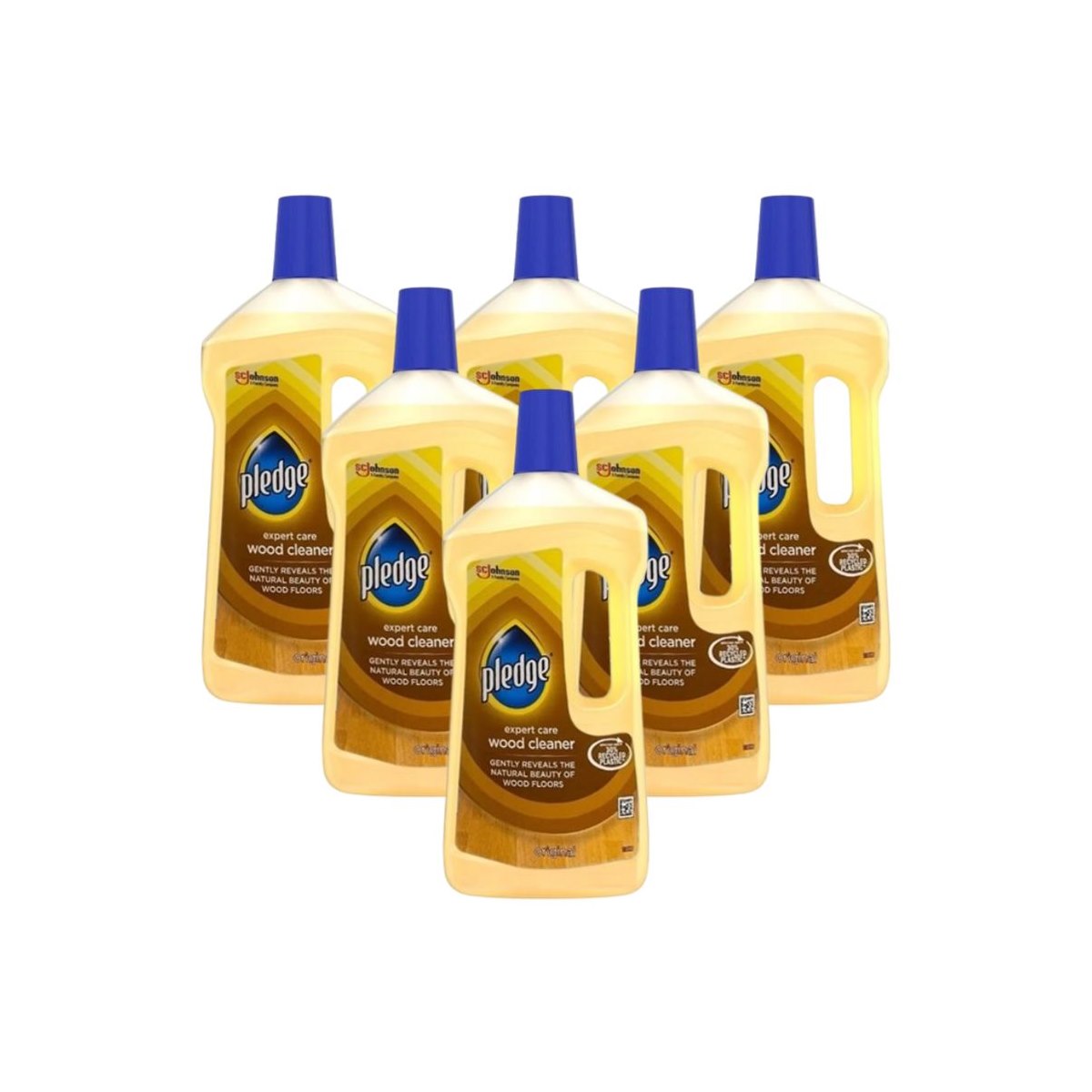 Case of 6 x Pledge Expert Care Wood Floor Cleaner 750ml